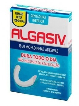 Algasiv Dentadura Inferior 18u