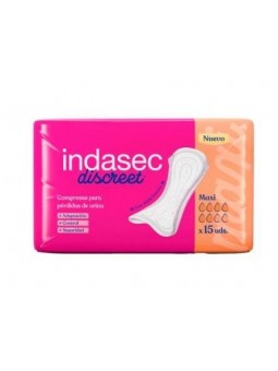 Indasec Discreet Maxi 15uds