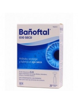 Bañoftal Ojo Seco 20 Monodosis