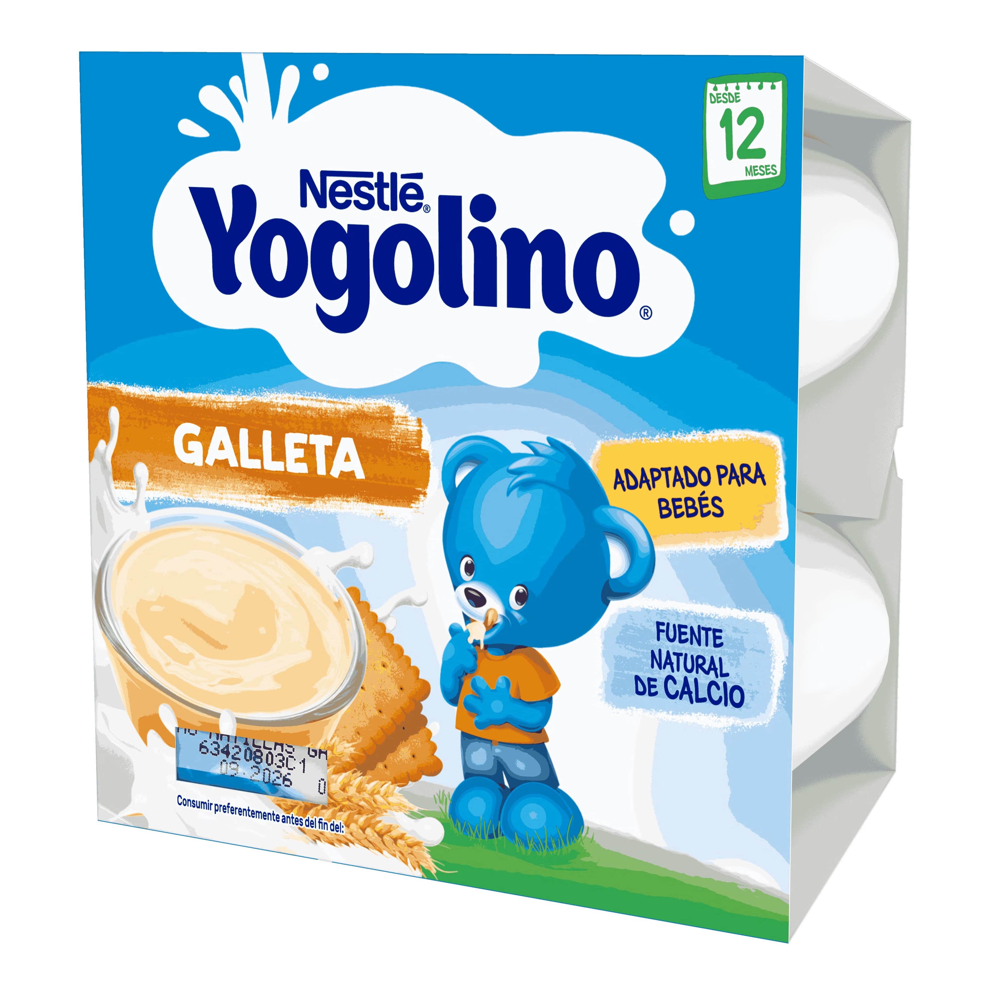 Nestlé Yogolino Galleta 4x100g